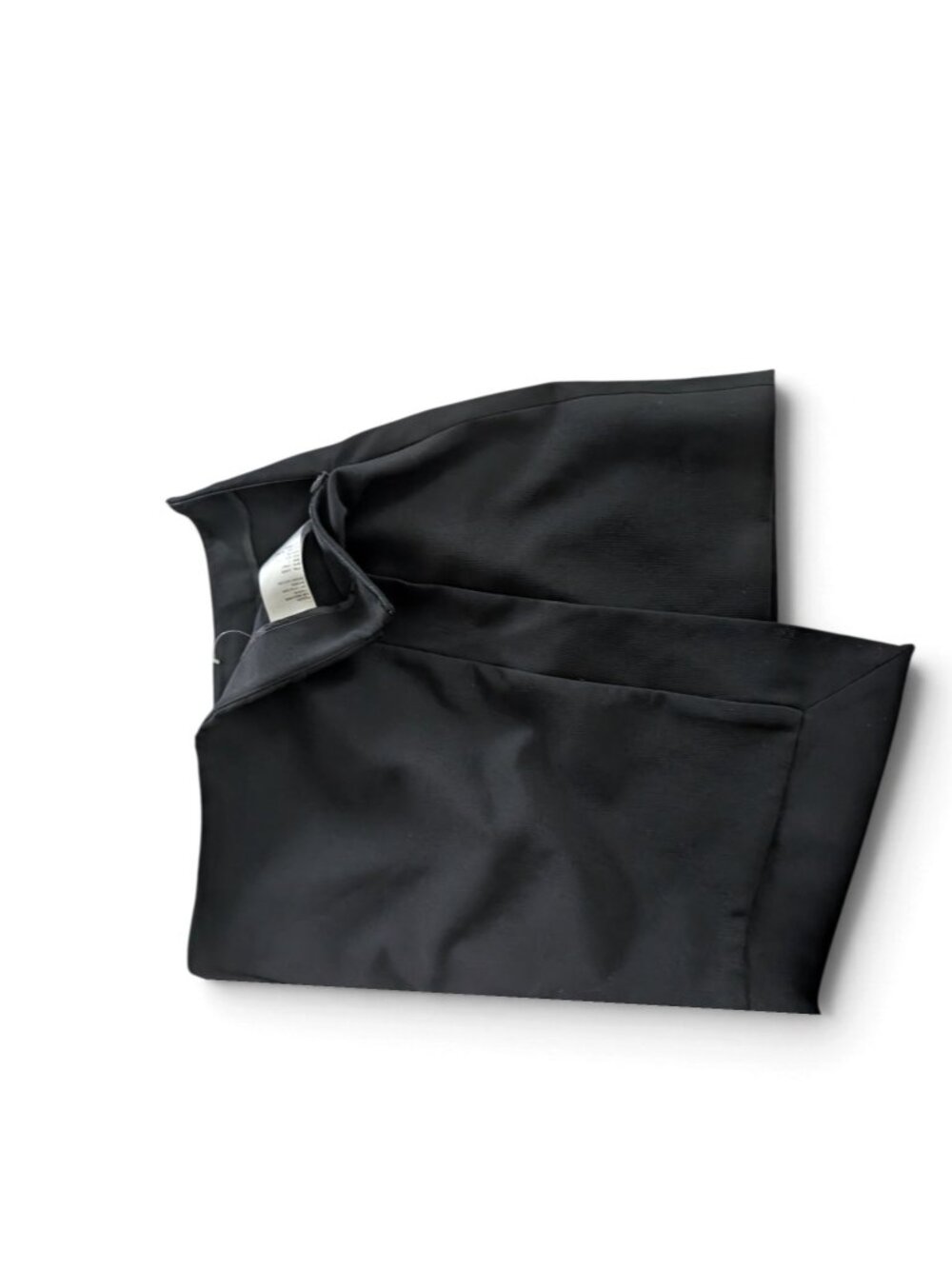 Abercrombie & Fitch Asymmetrical Black Mini Skirt Size S Black NWOT - Picture 6 of 9